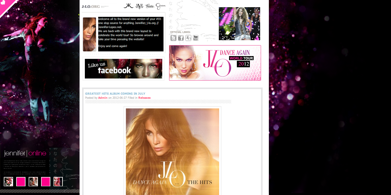 Welcome to the new J-Lo.org
